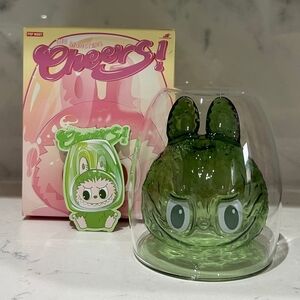 POPMART The Monsters- Cheers! Series Double-walled Glass- RELAX